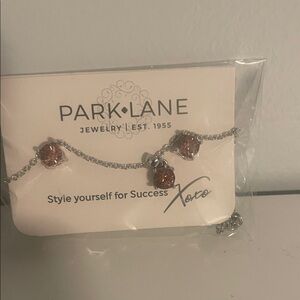 Park Lane Silver Necklace with amethyst Stones - exclusive - mini impression set